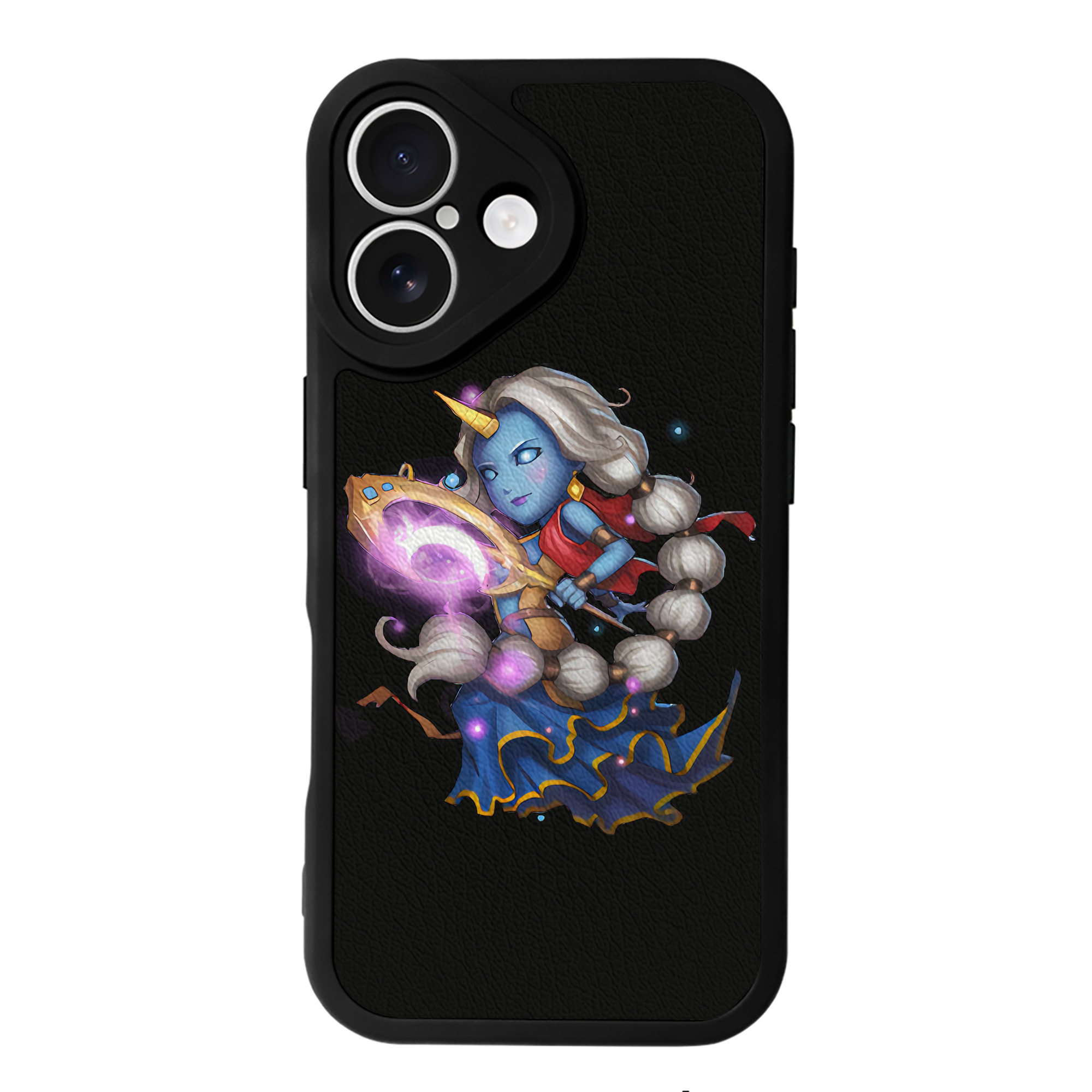リーグ・オブ・レジェンド League of Legends LOL 【iPhone 16シリーズ対応】シリコンスマホケース（レザー調） 材質：シリコン
